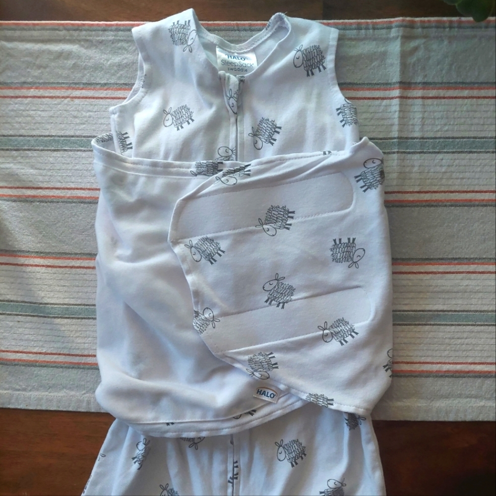 Halo sleep sack and swaddle size 3 to 6 months